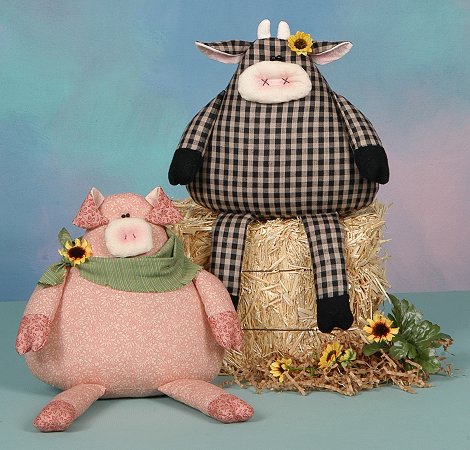 Cotton Ginny’s Chickens, Cows & Pigs Patterns